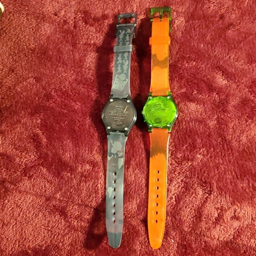 THREE (3) 1993 Nightmare Before Christmas Digital Watches Tim‎ Burton - Picture 5 of 11